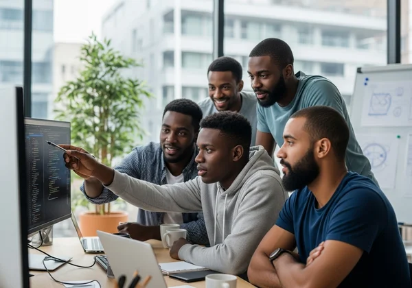 Équipe NEOSOFT DEVS - Développeurs congolais spécialisés en développement web, mobile, desktop et IA